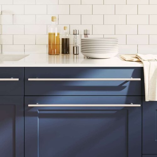  Ručke za ormarić 20 kom srebrne 480 mm od nehrđajućeg čelika Slike