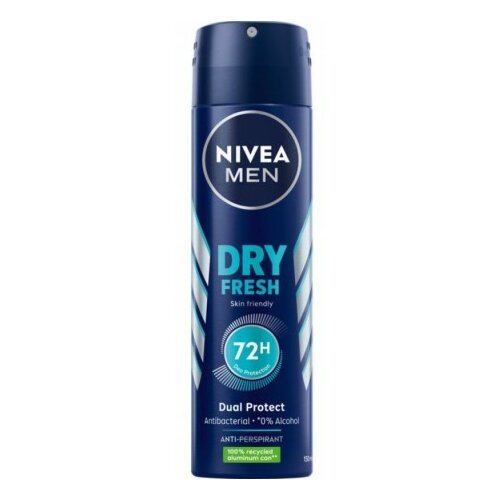 Nivea men dry fresh dezodorans za muškarce, 150ml Slike