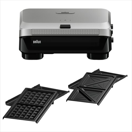 Braun SM5005 2-v-1 aparat za sendviče in aparat za vaflje, (5000257992) Cene
