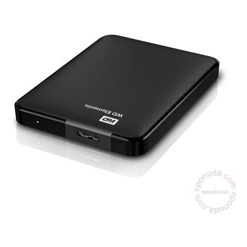 Western Digital 500GB Elements WDBUZG500ABK USB 3.0 eksterni hard disk Slike