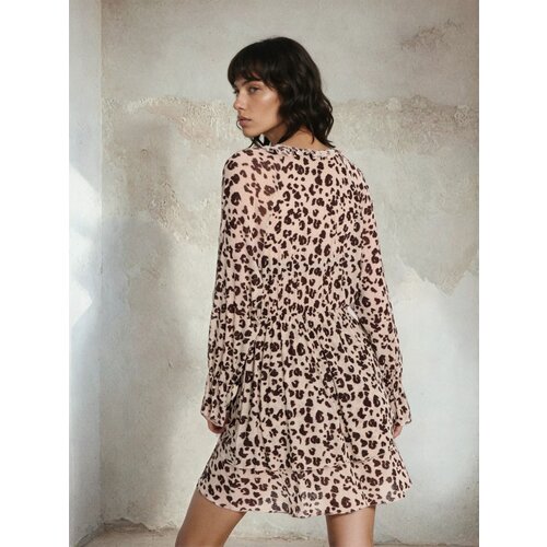 Sinsay Mini haljina s leopard uzorkom Slike