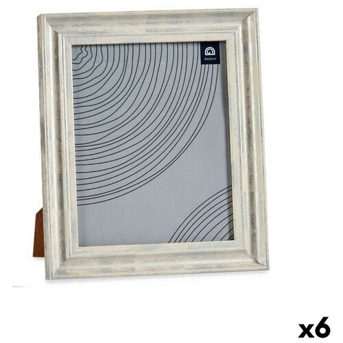  Okvir za sliku Kristal Srebrna Drvo Smeđa Plastika (26 x 2 x 31 cm) (6 kom.) Cijene