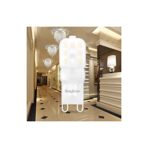 Braytron LED SIJALICA 3W-G9-360D-220V-6500K BA29-00393 Slike