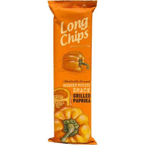 Long Chips čips grilovana paprika, 75g Cene