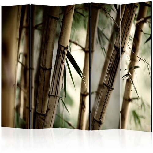  Paravan u 5 dijelova - Fog and bamboo forest II [Room Dividers] 225x172 Slike
