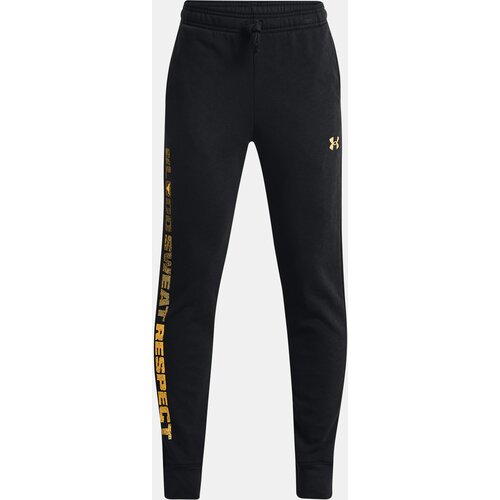 Under Armour Sweatpants UA PJT Rock RVL FLC JGRS-BLK - Boys Slike