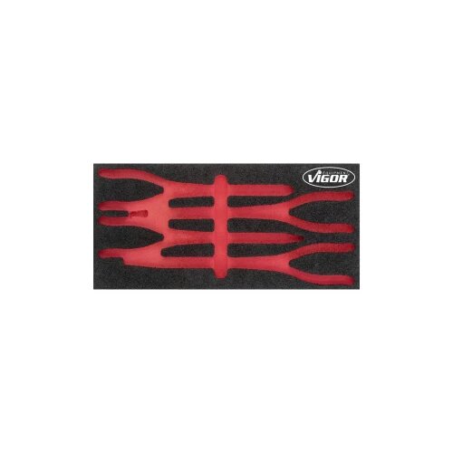 Vigor V4995-L V4995-L pjena za kovčeg (D x &amp;Scaron;) 393 mm x 188 mm Slike
