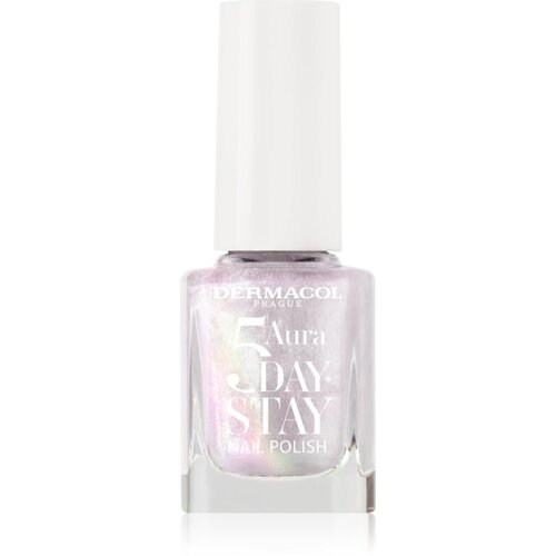 Dermacol 5 Day Stay Aura dugotrajni lak za nokte s bisernim sjajem nijansa 67 Cream Pearl 11 ml Cijene