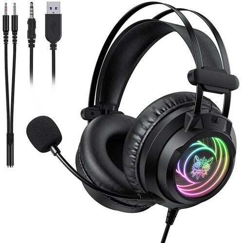 Onikuma IGRALNE SLU&Scaron;ALKE X80 ZA PC, PS4 IN XBOX, USTVARJENE Z MISLIJO NA IGRALCE, (5000334379) Cene