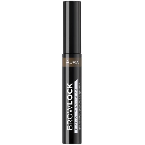 Aura Browlock maskara za obrve 03 Dark Brown Cene