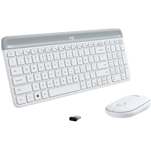 Logitech MK470 Slim Wireless Combo – OFF-WHITE – HRV-SLV-SRB