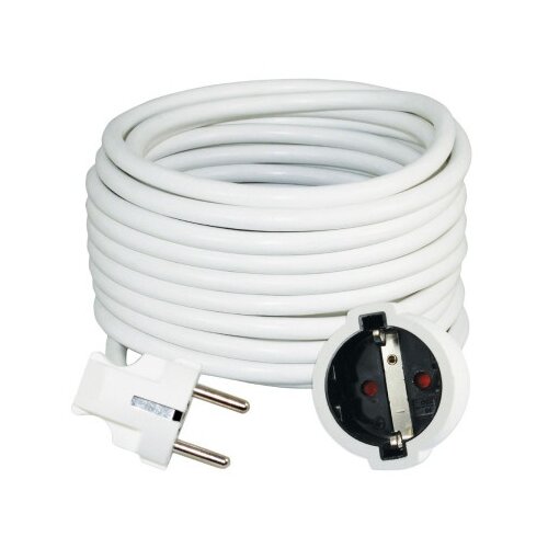 Commel produžni kabl - šuko h05vv-f 3g1 l=2m, beli ( c220-502x ) Cene