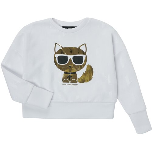 Karl Lagerfeld Puloverji UNIFIERE Bela Slike