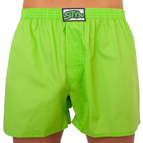 STYX Men's shorts classic rubber oversized green (E1069) Cene