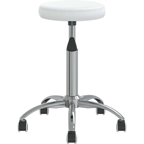 Maison Chic Jedilni stoli - Vzorci stoli belo umetno usnje A84, (22032210) Slike