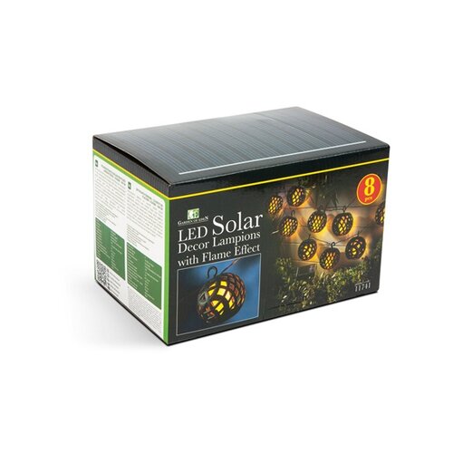 Garden of Eden LED solarna veriga z efektom ognja / plamena 140 cm Slike