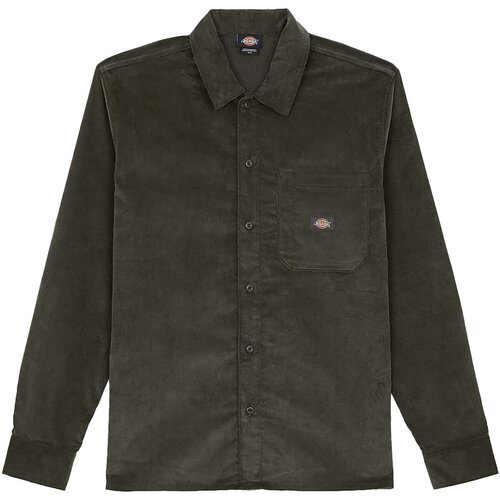 Dickies Srajce z dolgimi rokavi Corduroy Shirt Ls Zelena Slike