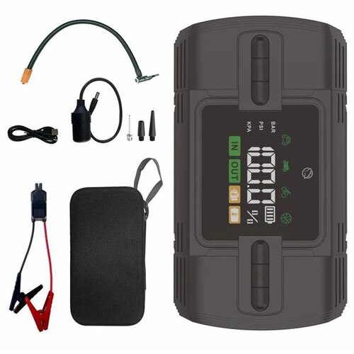 Manta Jump Starter s kompresorom, punjač, svjetiljka, SOS, 12V, 4u1, 12000mAh Cijene