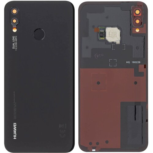 Huawei Originalni pokrov baterije / zadnji pokrov - crn str. P20 Lite, (21208423) Slike