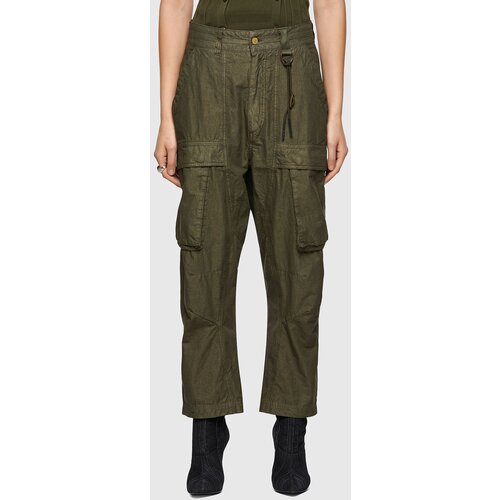 Diesel Pants - FEMALE green Slike