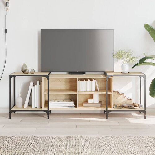  The Living Store TV omarica sonoma hrast 153x37x50 cm inženirski les - TV Omarica, (21555937) Slike