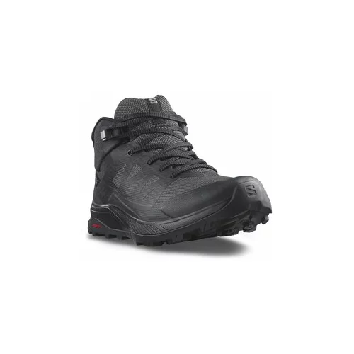 Salomon Trekking čevlji Outrise Mid Gtx W L47160500 Črna