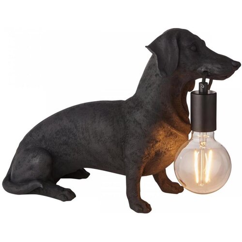  Endon 101188 - Stona lampa DACHSHUND 1xE27/10W/230V crna Cene