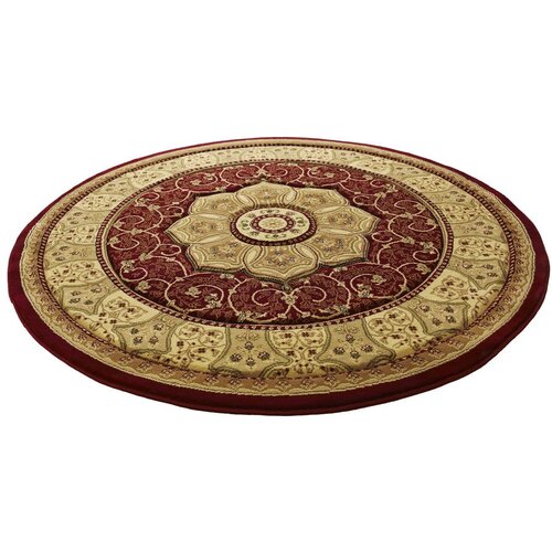 Think Rugs Rdeča preproga Heritage, ⌀ 150 cm Cene