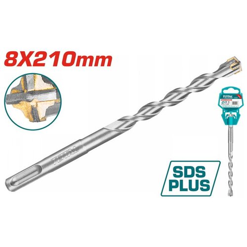 Total SDS plus burgija 8 X 210mm,krstasti vrh TAC310803C Cene