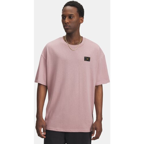 Under Armour Men's UA HWT WOVEN LABEL SS-PNK T-Shirt - Men's Cijene