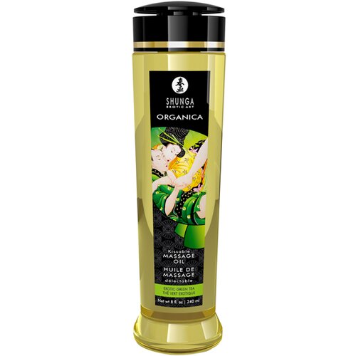 Shunga Masažno ulje Organica - Green Tea Slike