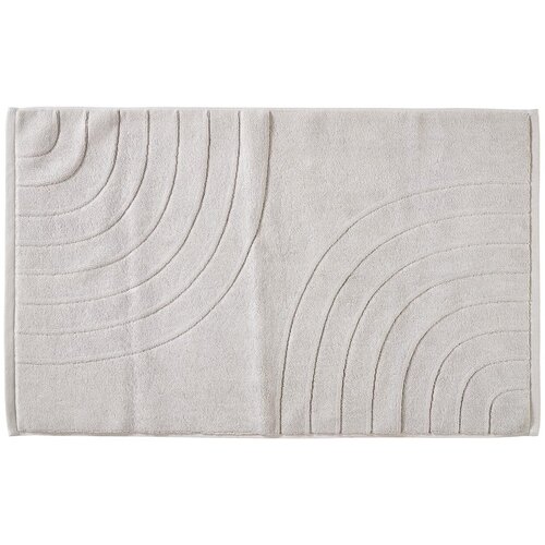 Zone Svijetlo siva kupaonska prostirka 50x80 cm Time – Cijene