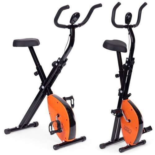 Modern Home trenažni sobni bicikl sa displejem orange Cene