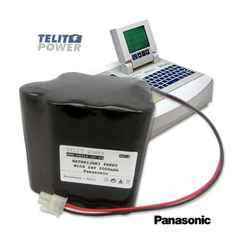 TelitPower baterija NiCd 24V 2000mAh Panasonic za Cardioline Delta 60 Plus ECG/EKG ( P-0270 ) Slike