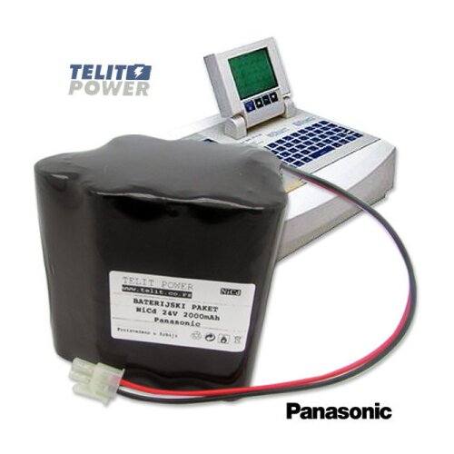  TelitPower baterija NiCd 24V 2000mAh Panasonic za Cardioline Delta 60 Plus ECG/EKG ( P-0270 ) Slike