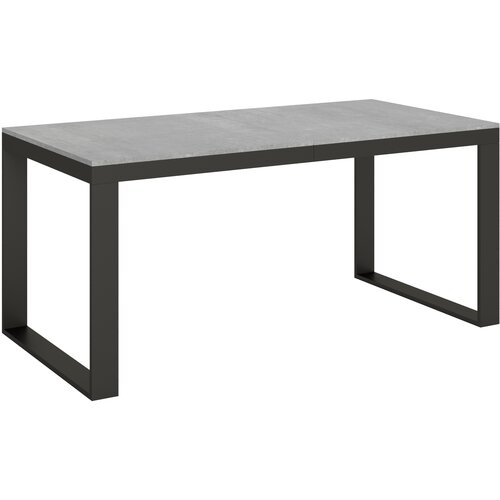 Itamoby &amp;nbsp; Tecno Evolution (90x180/440 cm) - siva, barva nog: antracit - raztegljiva jedilna miza, (20842045) Slike