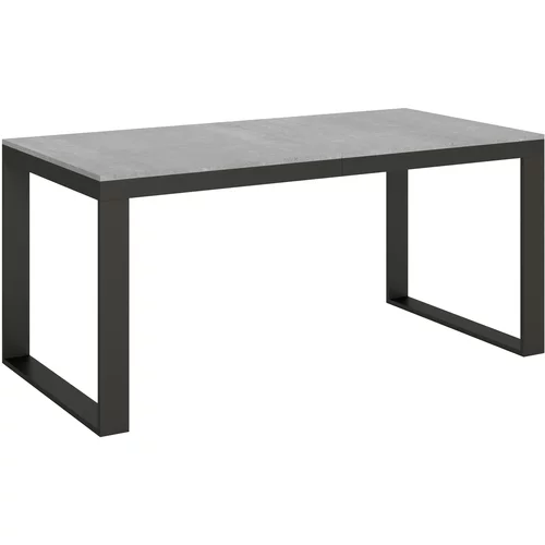 Itamoby   Tecno Evolution (90x180/440 cm) - siva, barva nog: antracit - raztegljiva jedilna miza, (20842045)