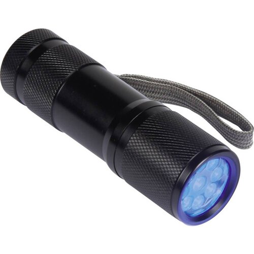 Velleman UV LED Džepna svjetiljka UV-9 baterijski pogon 58 g Crna Cijene
