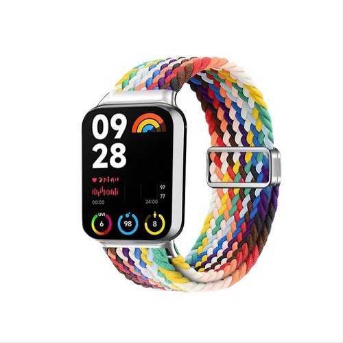 INF Pa&scaron;ček Xiaomi Band 9 Pro iz najlonske zanke Rainbow - Nadgrajeni magnetni 2.0 Redmi Watch5 Active, (22102818) Cene