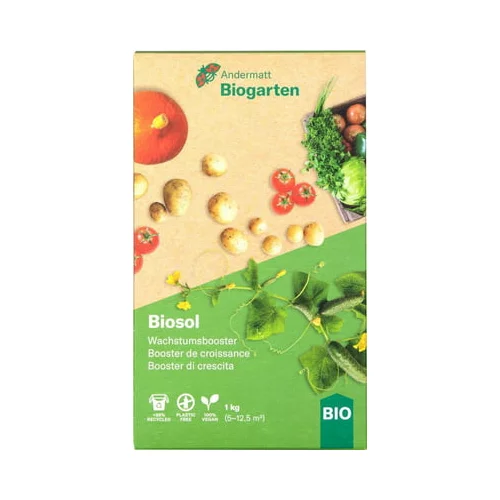 Andermatt Biogarten Biosol veganski pospeševalec rasti - 1 kg