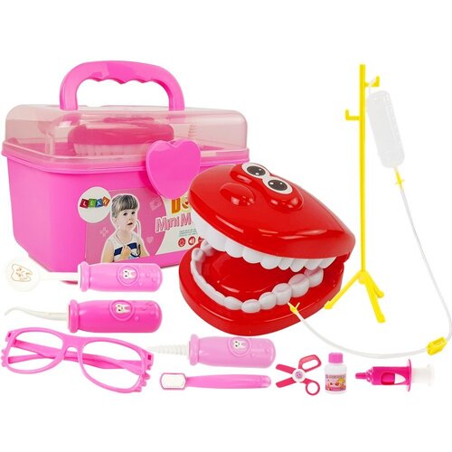 Doctor Set Dentist Stand Drip Medicines Syringe Drills Toothbrush Cijene
