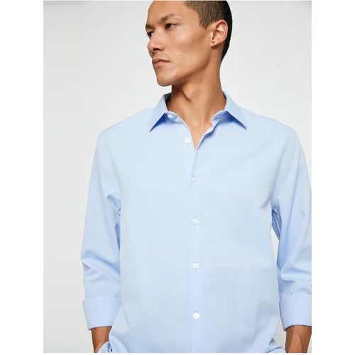 Koton Shirt - Blue - Regular fit