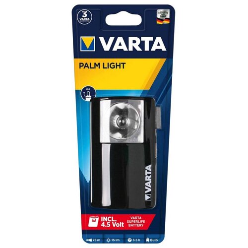 Varta 16645101421 - Ručna baterijska lampa PALM LIGHT P13,5s/1x3R12 Cene