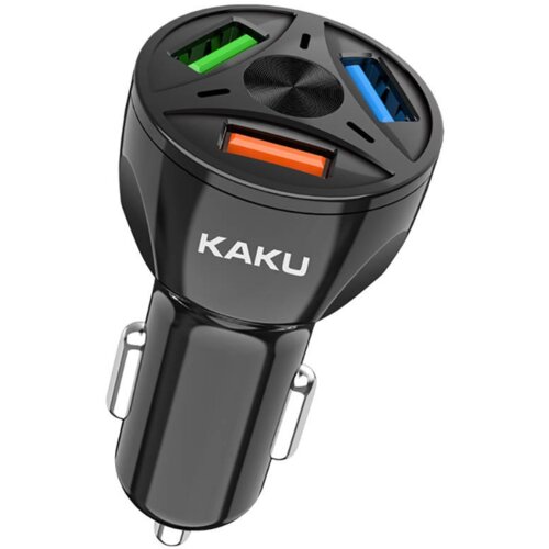 Kaku avtopolnilec KSC-486 3.0 qc s tremu usb izhodi - črn Cene