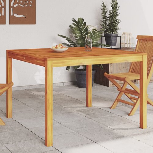 vidaXL Vrtni blagovaonski stol 110x110x75 cm masivno bagremovo drvo Cijene