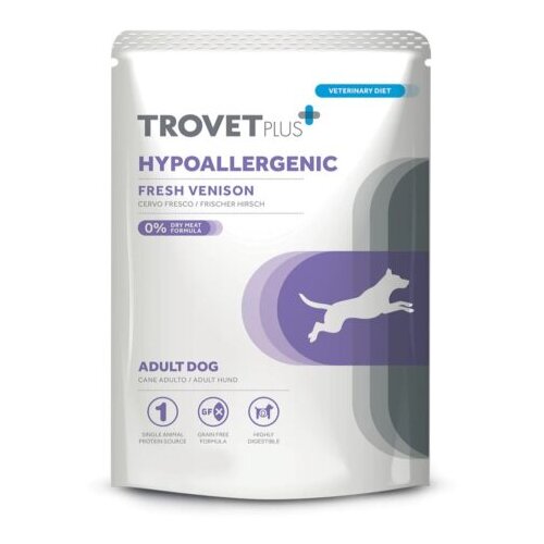 Trovet plus hypoallergenic kesica za pse - divljač 300g Cene