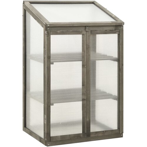 vidaXL Staklenik 60 x 45 x 100 cm od jelovine Cijene