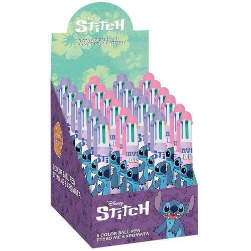 Luna Disney Stitch kemijska olovka s 6 boja, razne vrste, 1 komad Cijene