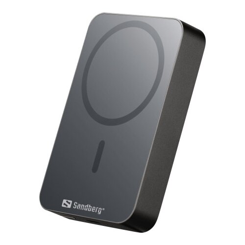 Sandberg Powerbank Mag 420-97 10000mAh Wireless ALU Slike