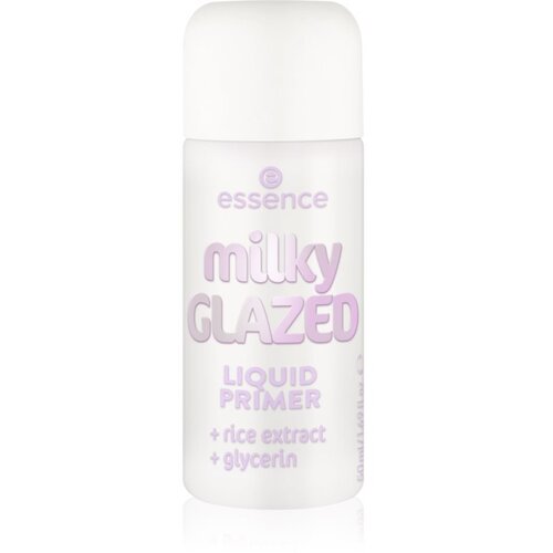 Essence milky GLAZED vlažilna podlaga za make-up s posvetlitvenim učinkom 50 ml Slike
